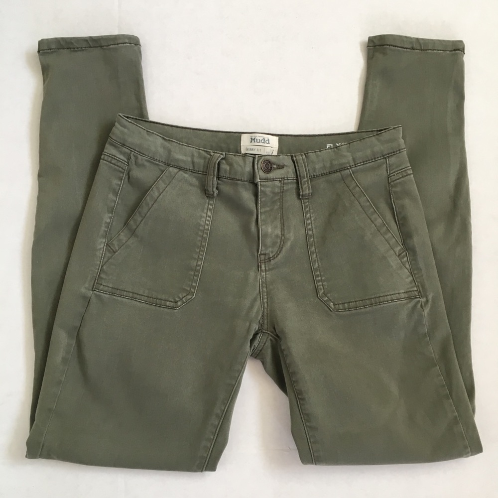 Mudd Green Flx Stretch Skinny Fit Jeans